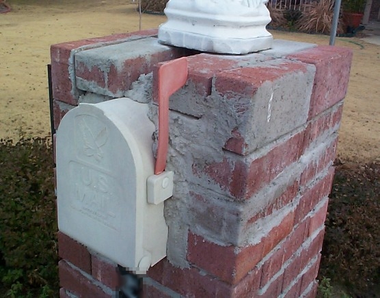 Mailbox front