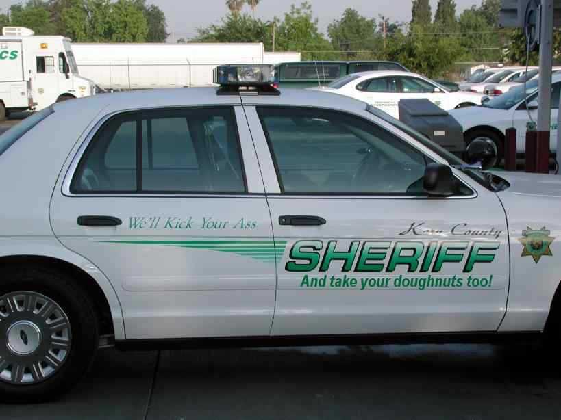 Kern County Sheriff Squad Car