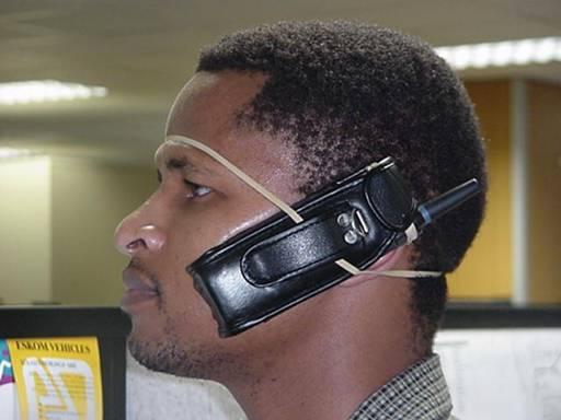 Hands free cell phone