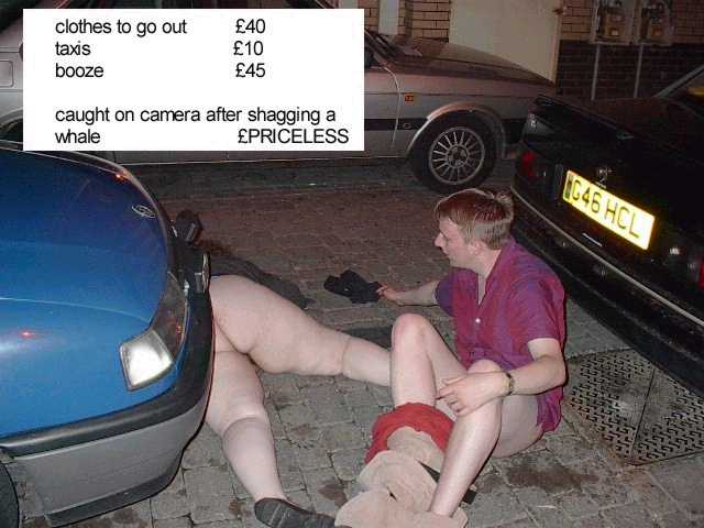 Shagging a whale