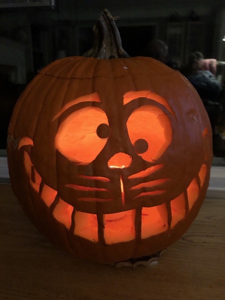 Cheshire Cat Pumpkin